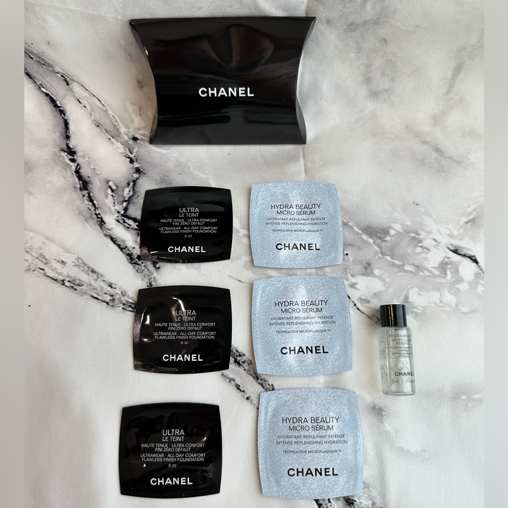 Chanel samples 7pc gift box